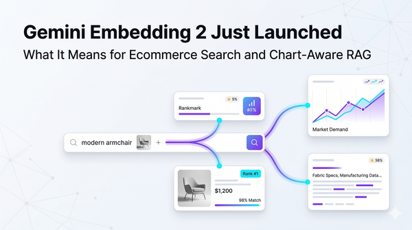Gemini Embedding 2 Just Launched - What It Means for Ecommerce Search and Chart-Aware RAG